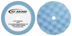 8" LIGHT BLUE WAFFLE FOAM PAD